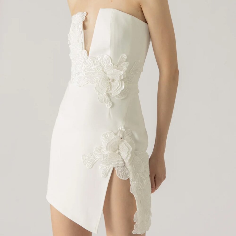 SAU LEE Fleur Mini Dress, size 6
